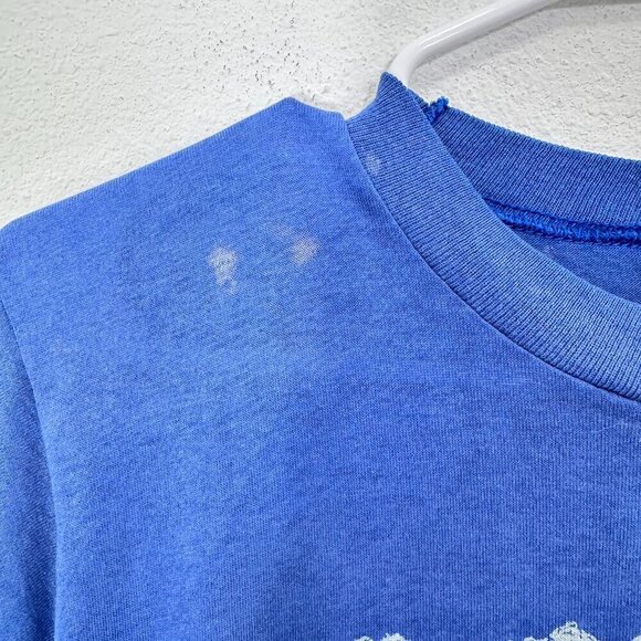 Vintage 1991 Single Stitch Deer Nature Outdoors Graphic Shirt on Jerzees Tag M - Picture 6 of 6